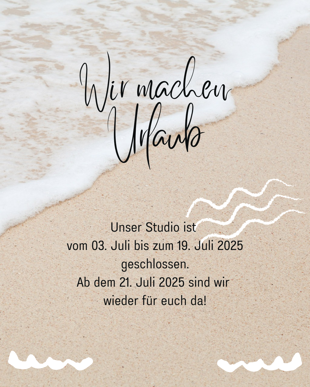 Beige Foto Urlaub Instagram Beitrag Hochformat